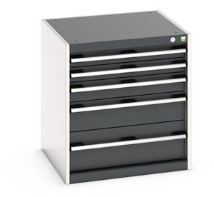 Bott Cubio drawer cabinet with overall dimensions of 650mm wide x 650mm deep x 700mm high... Bott Professional Cubio Tool Storage Drawer Cabinets 65cm x 65cm